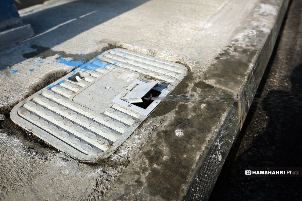 انتشار عکس هایی از پل ضد برف در تهران+ تصاویر انتشار عکس هایی از پل ضد برف در تهران+ تصاویر