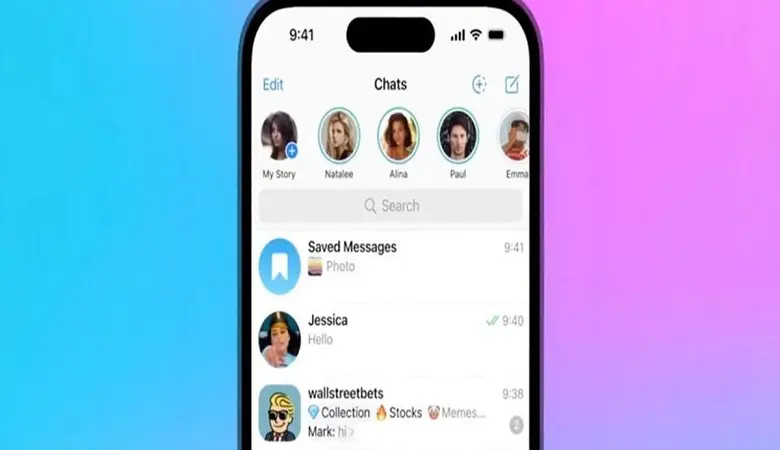 قابلیت جدید استوری گذاشتن به تلگرام اضافه شد