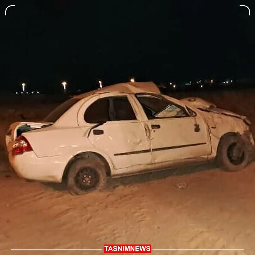 خودروی ملیکا محمدی در تصادف مرگبار داغان شد.