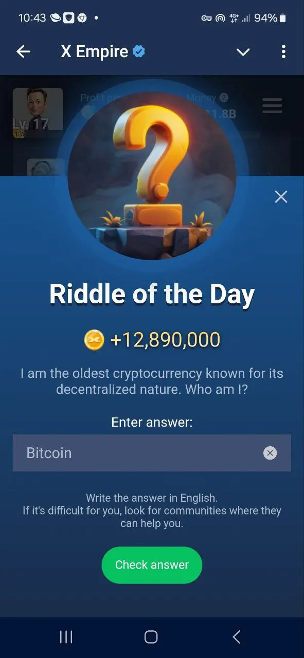 معمای امروز ایلان ماسک riddle of the day پنجشنبه 1 شهریور