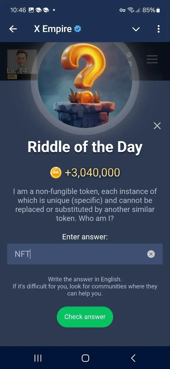 معمای امروز ایلان ماسک riddle of the day پنجشنبه 25 مرداد