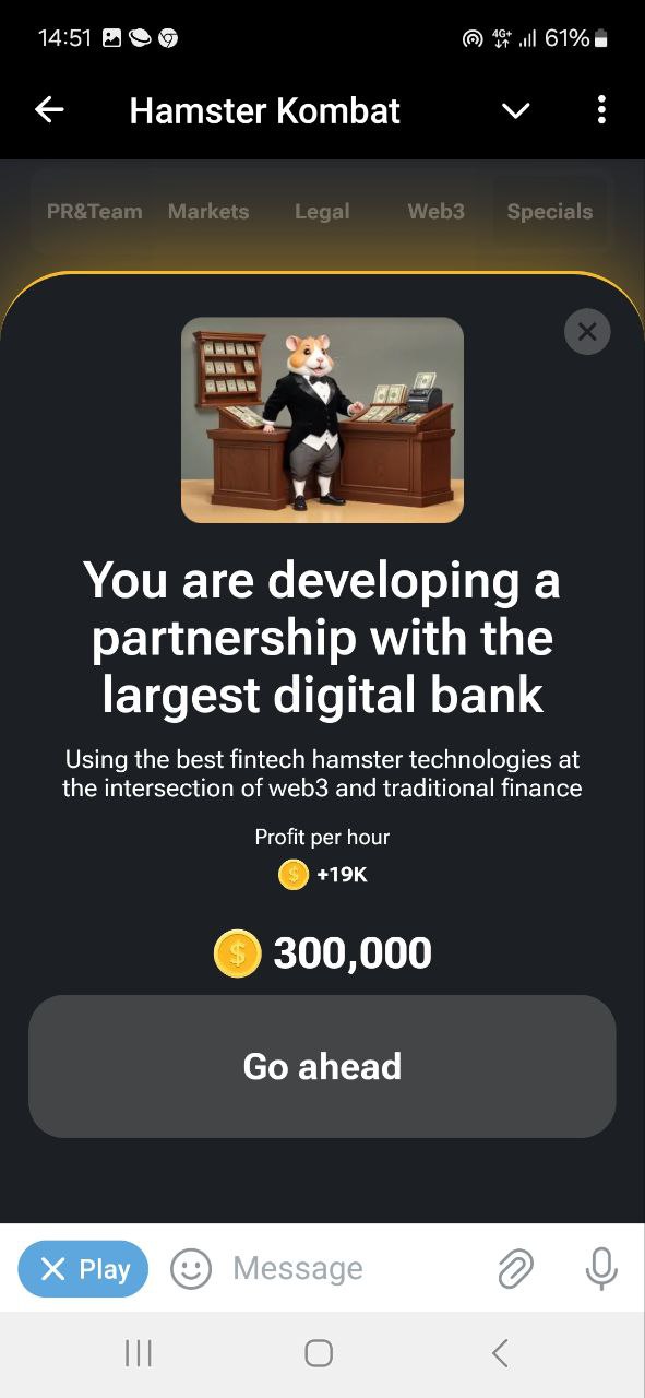 کارت های امروز همستر کمبات 6 مرداد شنبه/ معرفی کارت جدیدی که همش پروفیته! کارت های امروز همستر کمبات 6 مرداد شنبه/ معرفی کارت جدیدی که همش پروفیته!