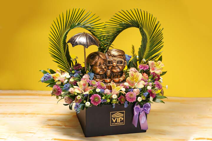 انتخاب گل برای مادر و رونمایی از انواع باکس گل برای تولد مادر