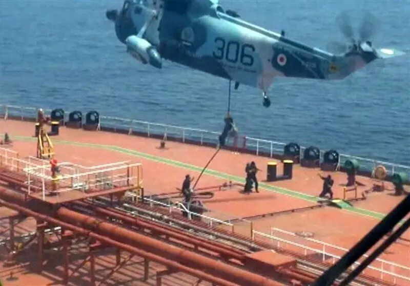 ویدئو/ تکاوران ارتش چطور کشتی امریکایی را توقیف کردند