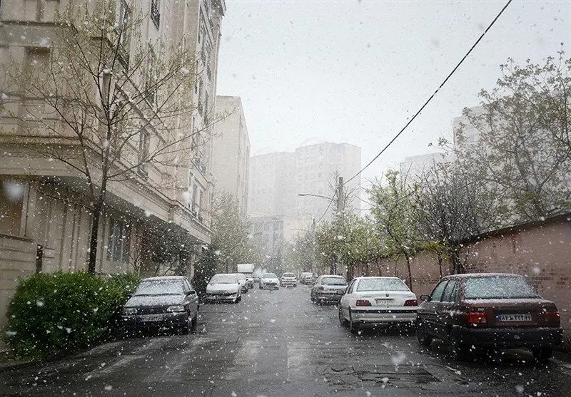 تهران برفی می‌شود!