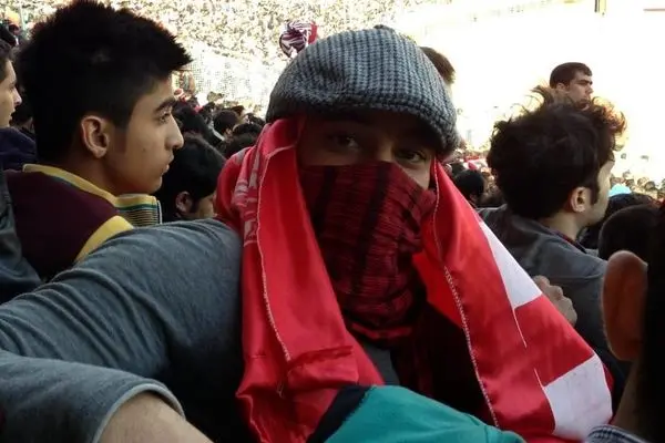 ویدئو/ امیر تتلو در حال رفتن به استادیوم برای دربی پرسپولیس