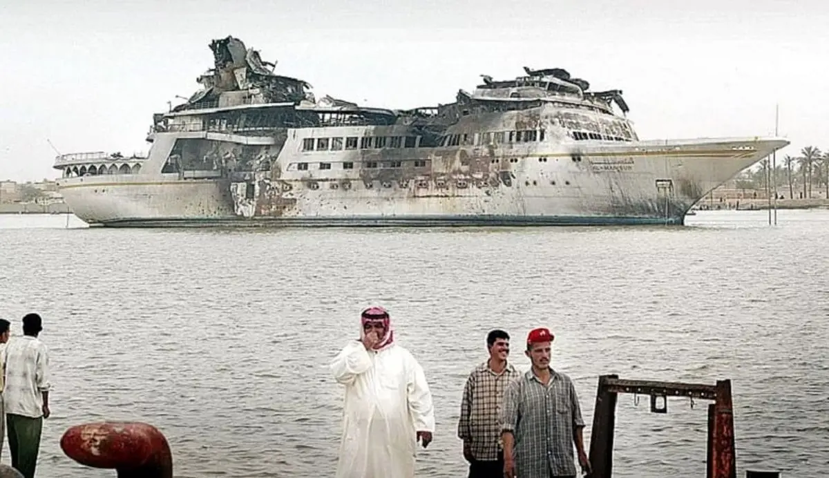 عکس/ کشتی تجملاتی صدام که هیچ گاه سوارش نشد!