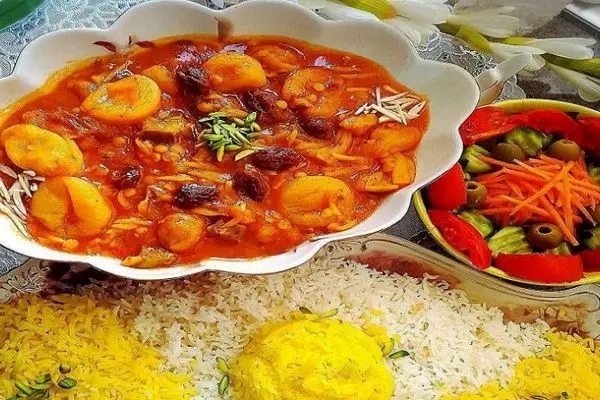 “خورش آلو”، غذای اصیل ایرانی با مزه ای فوق العاده