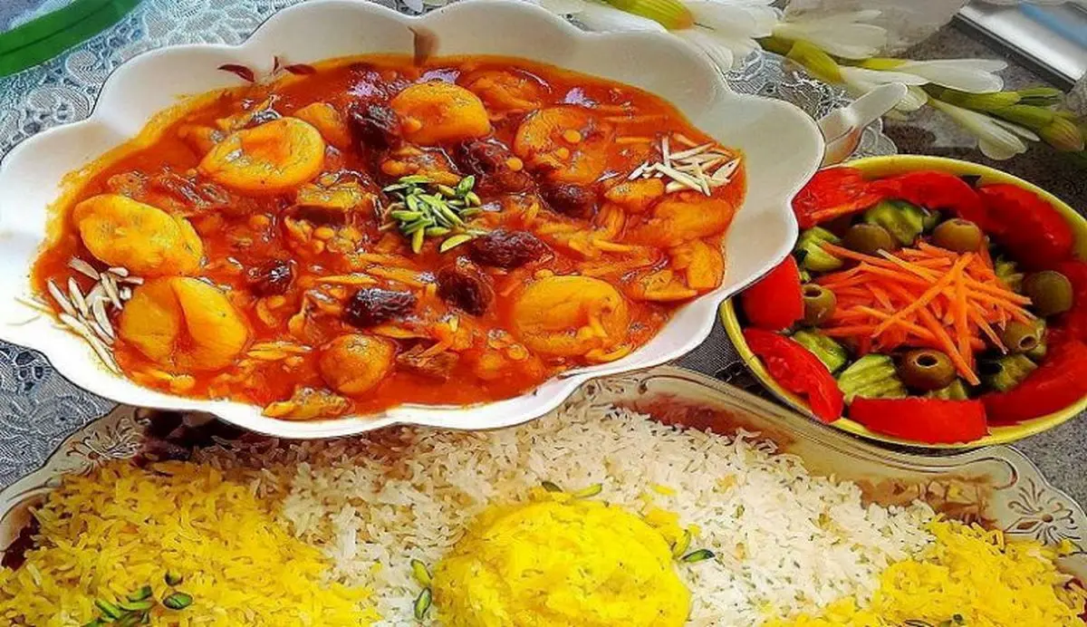 “خورش آلو”، غذای اصیل ایرانی با مزه ای فوق العاده