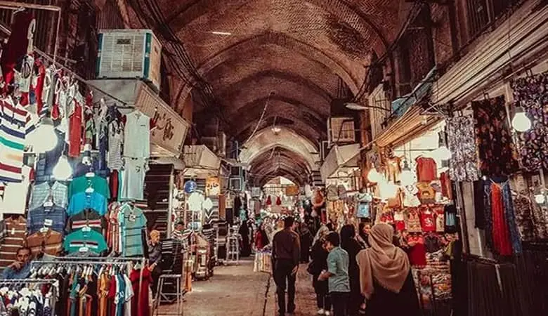 عکس باورنکردنی از بازار تهران در 70 سال قبل