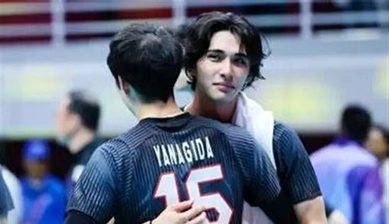 واکنش متفاوت والیبالیست ژاپنی به اسم خاص ایرانی‌اش