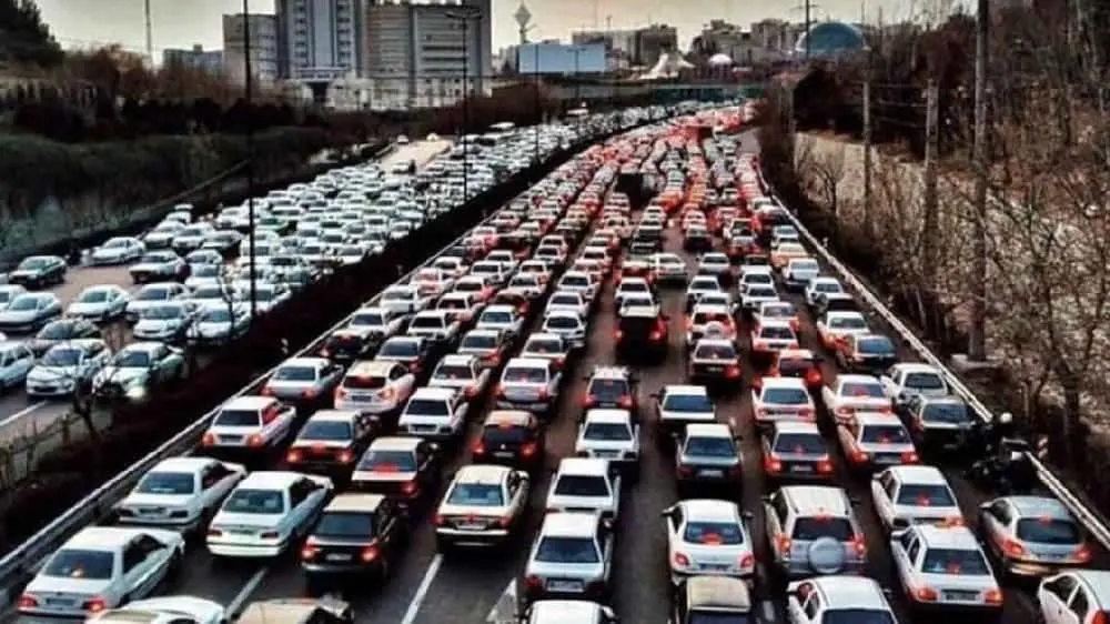 شلوغ‌ترین بزرگراه تهران؛ تا می‌توانید از این بزرگراه تردد نکنید!