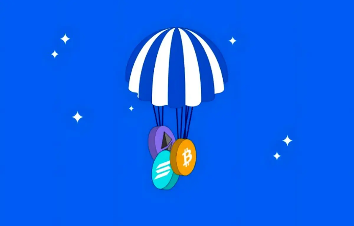 ایردراپ چیست؟ دریافت ارز دیجیتال رایگان با Airdrop