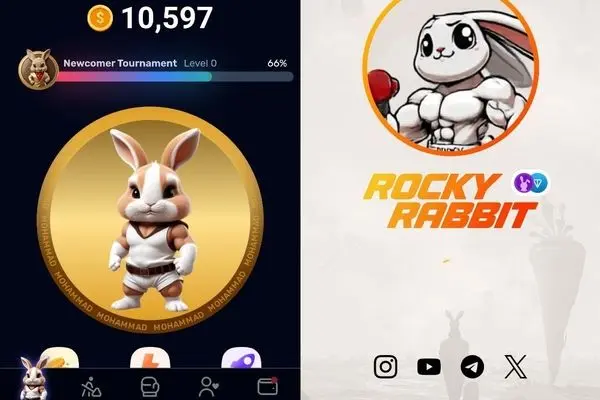 آموزش کامل  بازی راکی ربیت (RockyRabbit) شبیه ترین به همستر کمبات