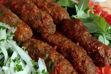 طرز پخت کباب لولی به روش بازاری