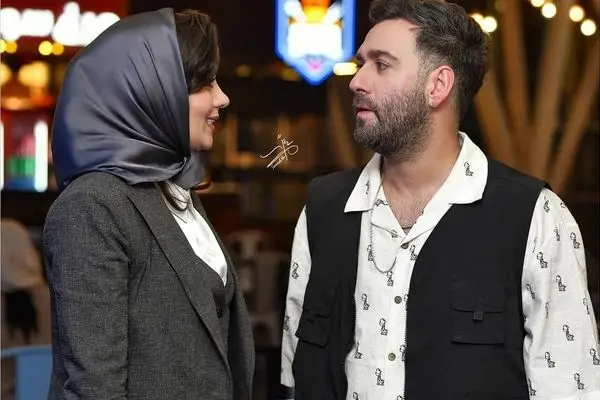 ویدئو/ نیما شعبان نژاد در کنار هدیه بازوند: مگه زن و شوهریم؟
