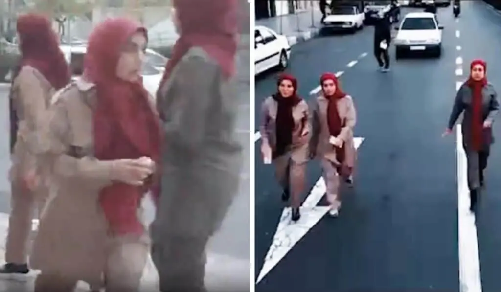 ماجرای حضور زنان با لباس مجاهدین خلق در خیابان‌های تهران چه بود؟