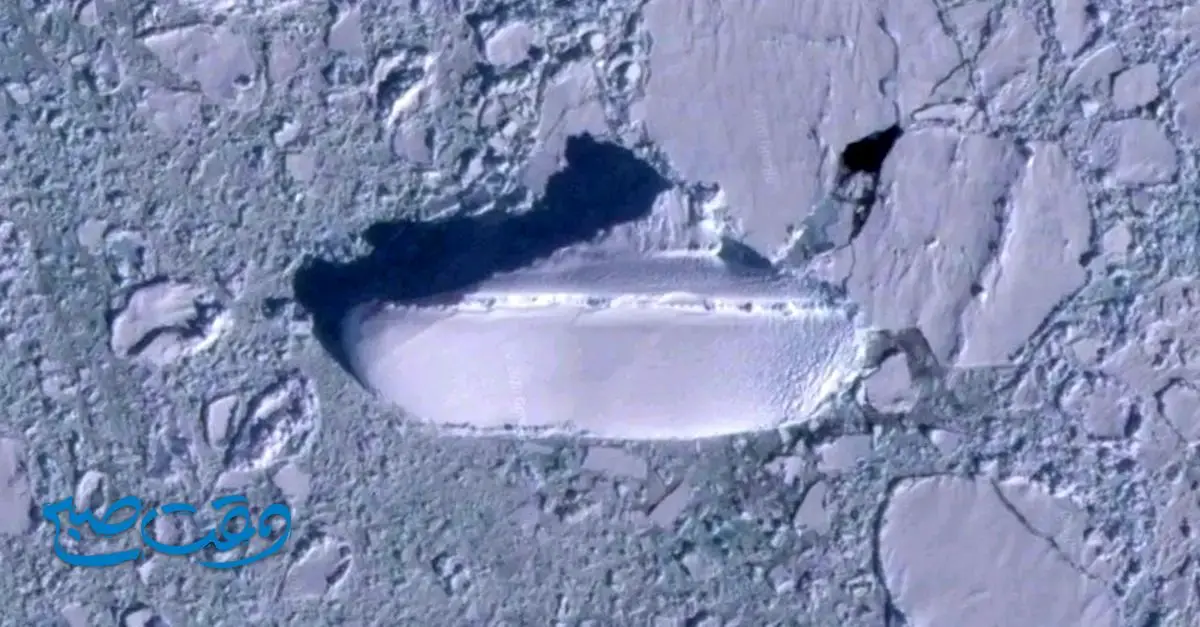 کشف کشتی 120 متری یخ زده در قطب جنوب!!